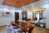 White house with courtyard for rent in Tay Ho district  